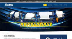 Desktop Screenshot of omatex.com.br